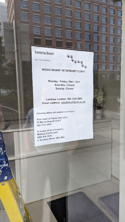 Wood Wharf Vets vet.co.uk